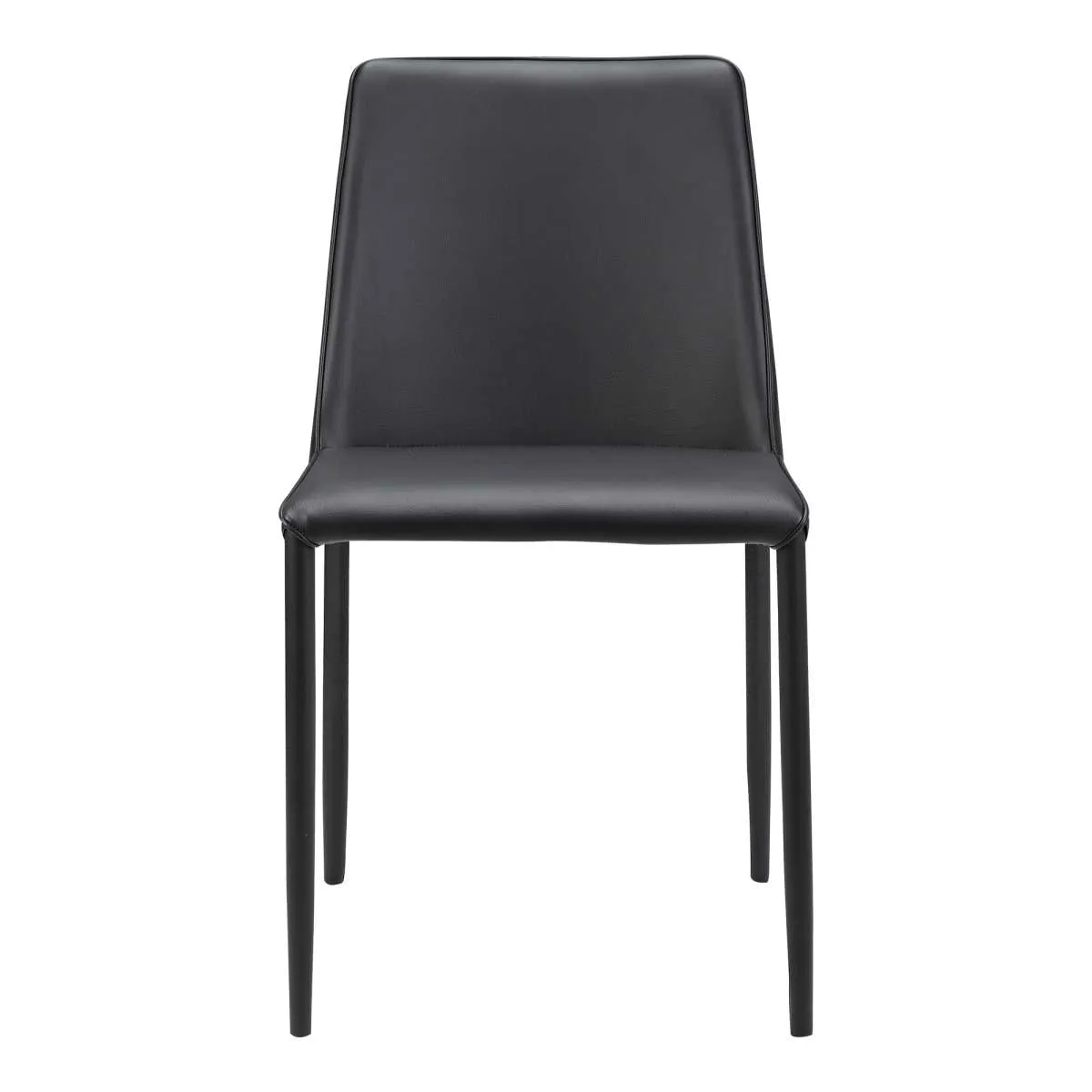 Nora Pu Dining Chair Black-M2 (Set Of 2) By Moe's Home Collection