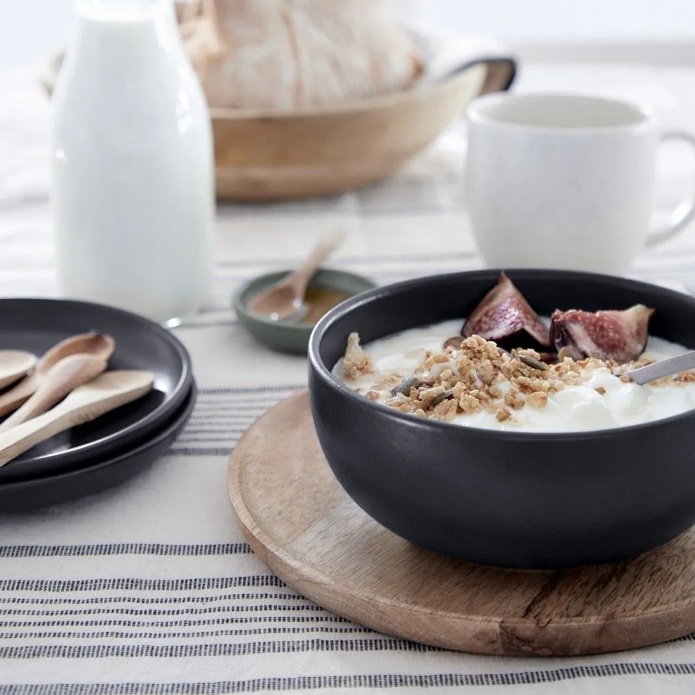 Pacifica Seed Grey Soup/cereal Bowl