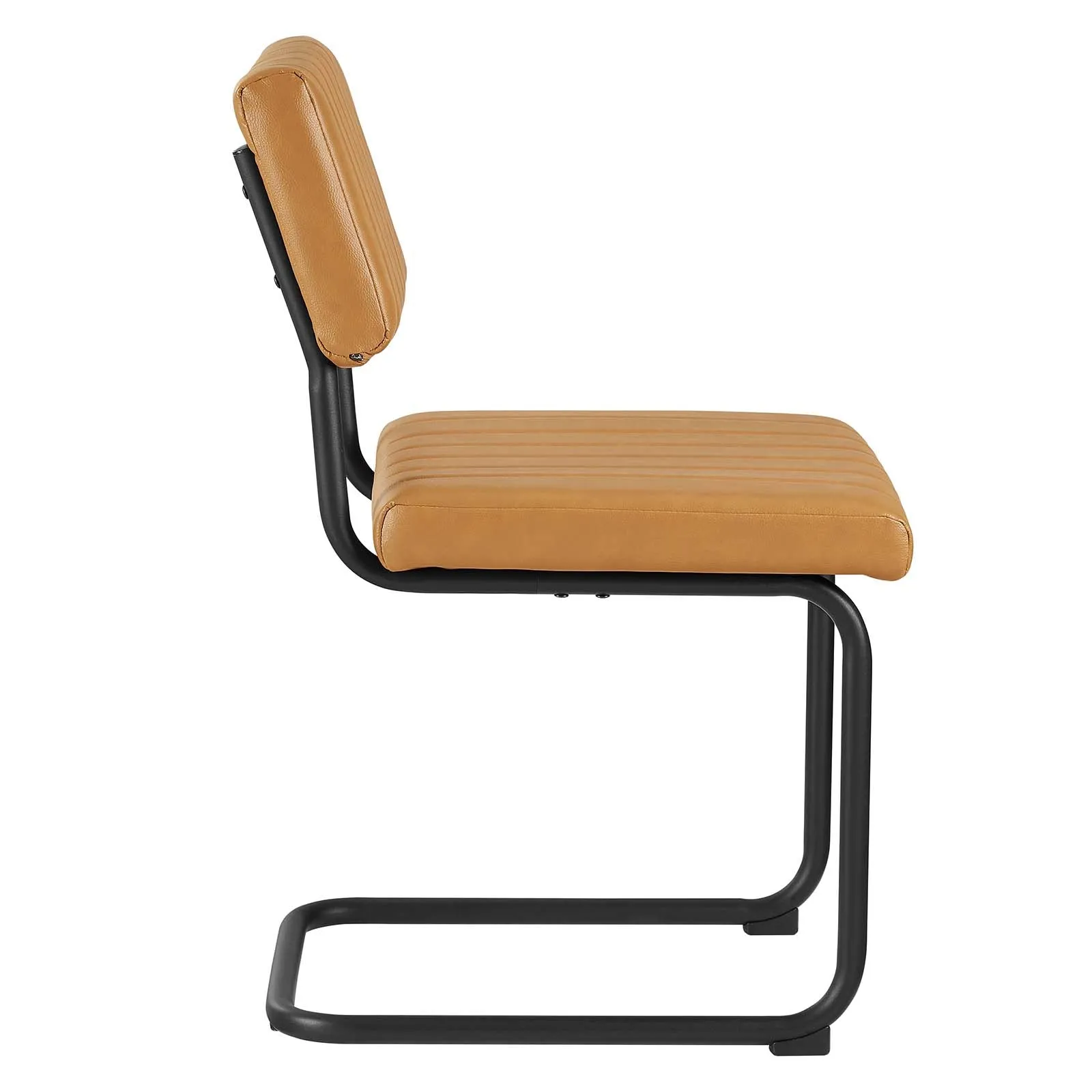 Parity Vegan Leather Dining Side Chairs - Set of 2 By Modway - EEI-6470