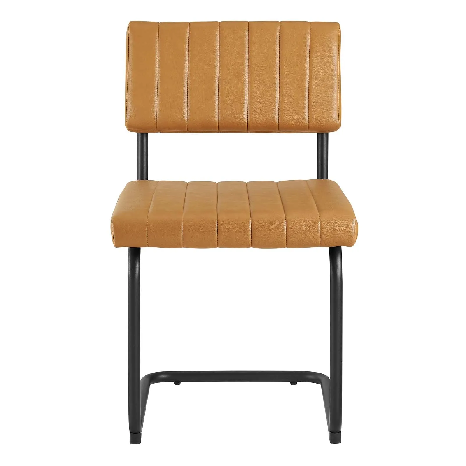 Parity Vegan Leather Dining Side Chairs - Set of 2 By Modway - EEI-6470