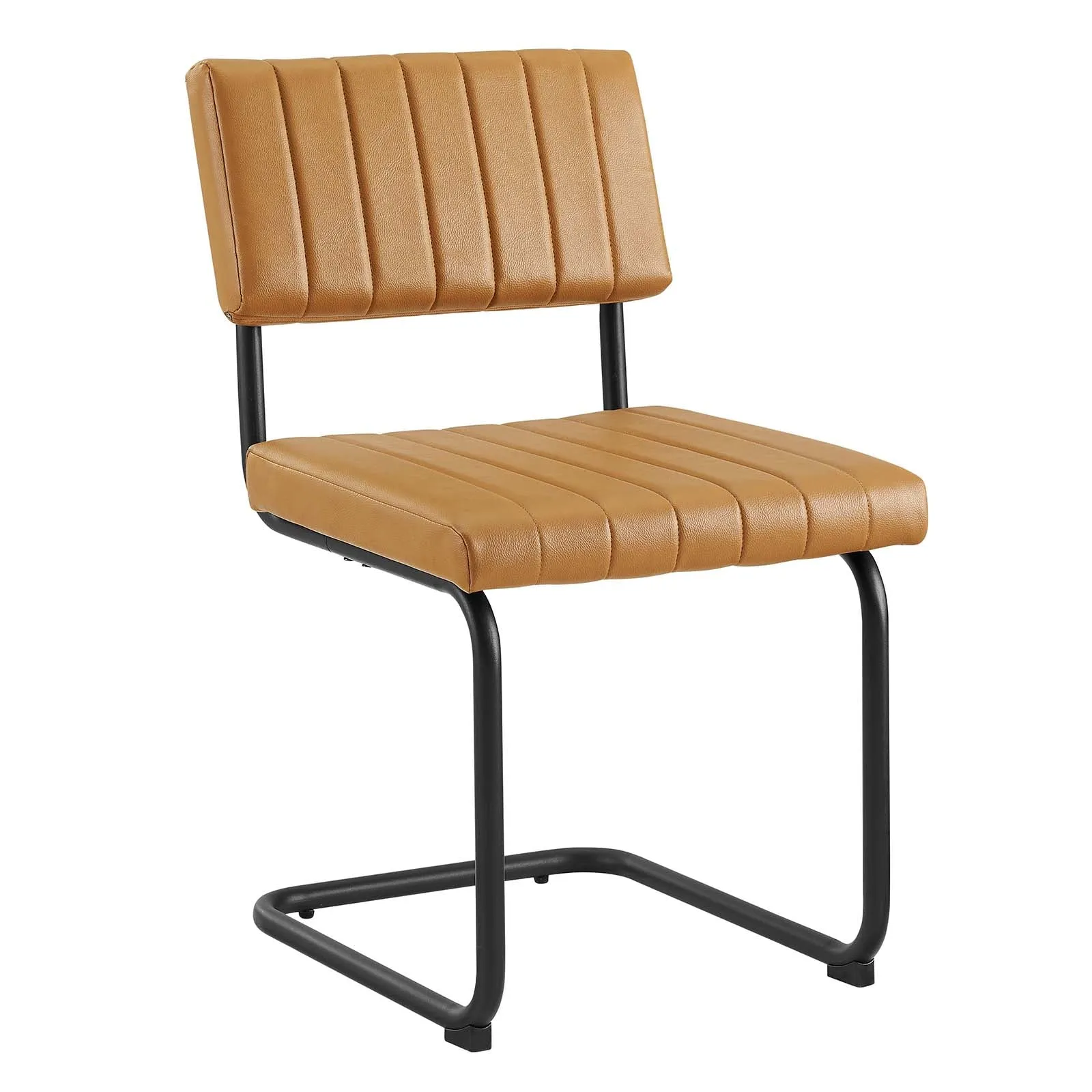 Parity Vegan Leather Dining Side Chairs - Set of 2 By Modway - EEI-6470