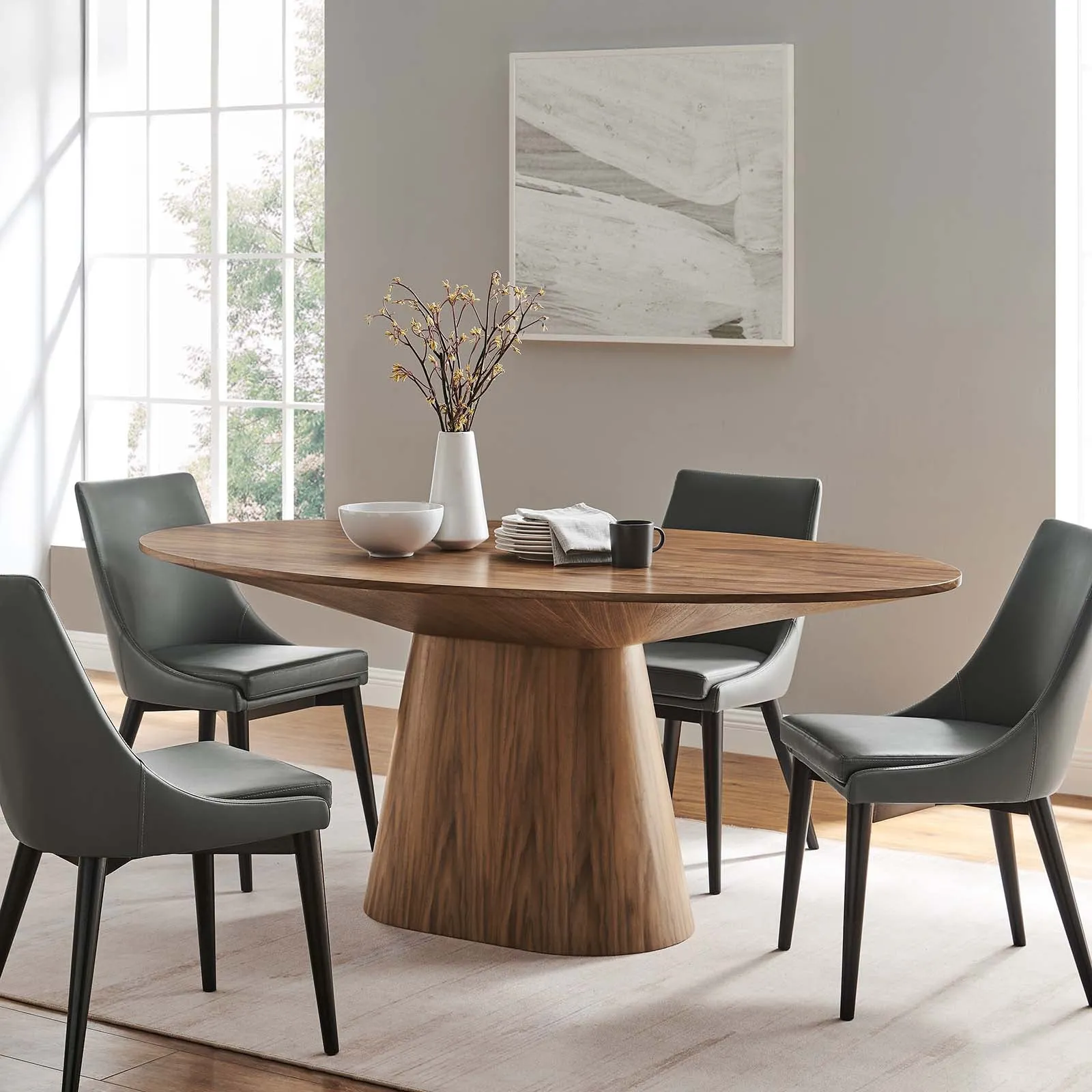 Provision 75" Oval Dining Table By Modway - EEI-6066