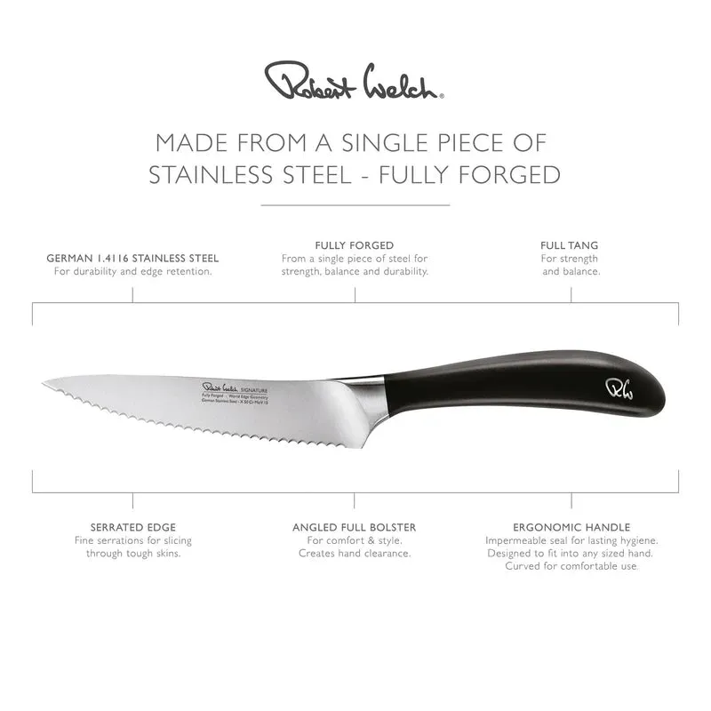 Robert Welch Signature 12cm/4.5" Serrated Knife