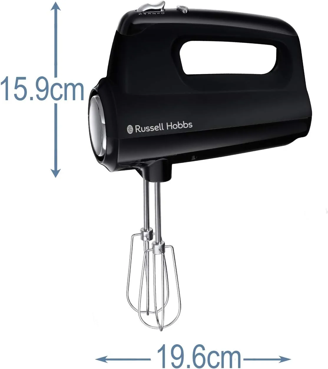 Russell Hobbs Hand Mixer, Matte Black