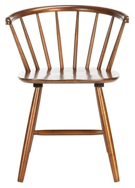 Safavieh Ceres Dining Chair Set Of 2 - Walnut