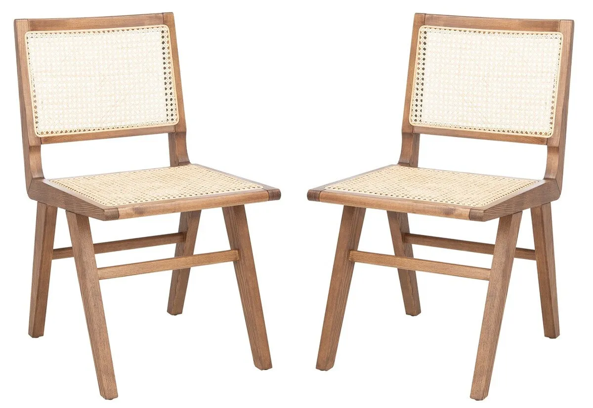 Safavieh Hattie French Cane Dining Chair Set Of 2