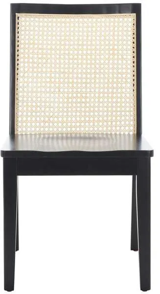 Safavieh Levy Dining Chair Set Of 2 - Black
