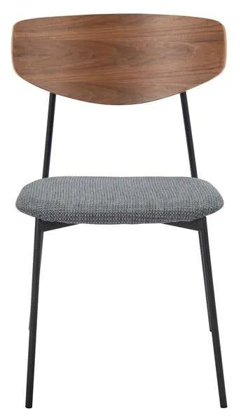 Safavieh Ryker Dining Chair Set Of 2 - Walnut