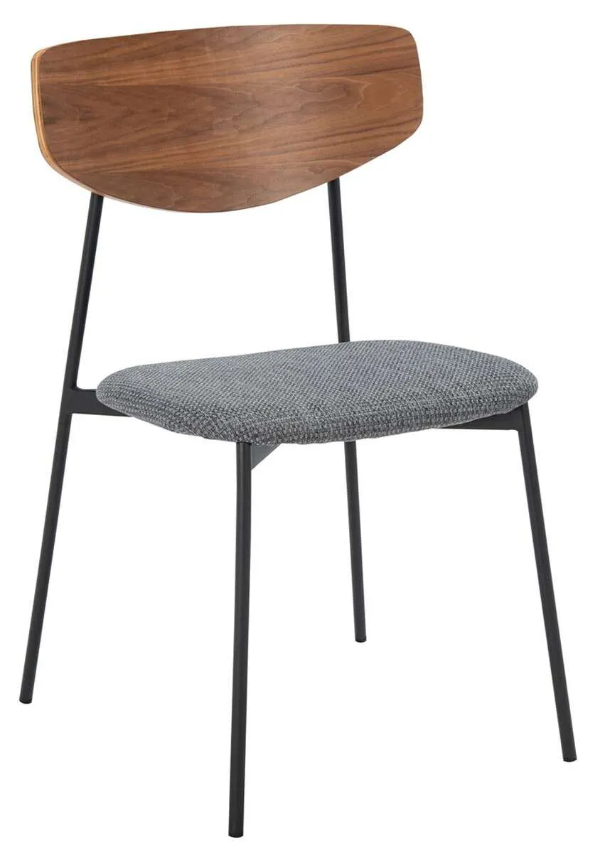 Safavieh Ryker Dining Chair Set Of 2 - Walnut