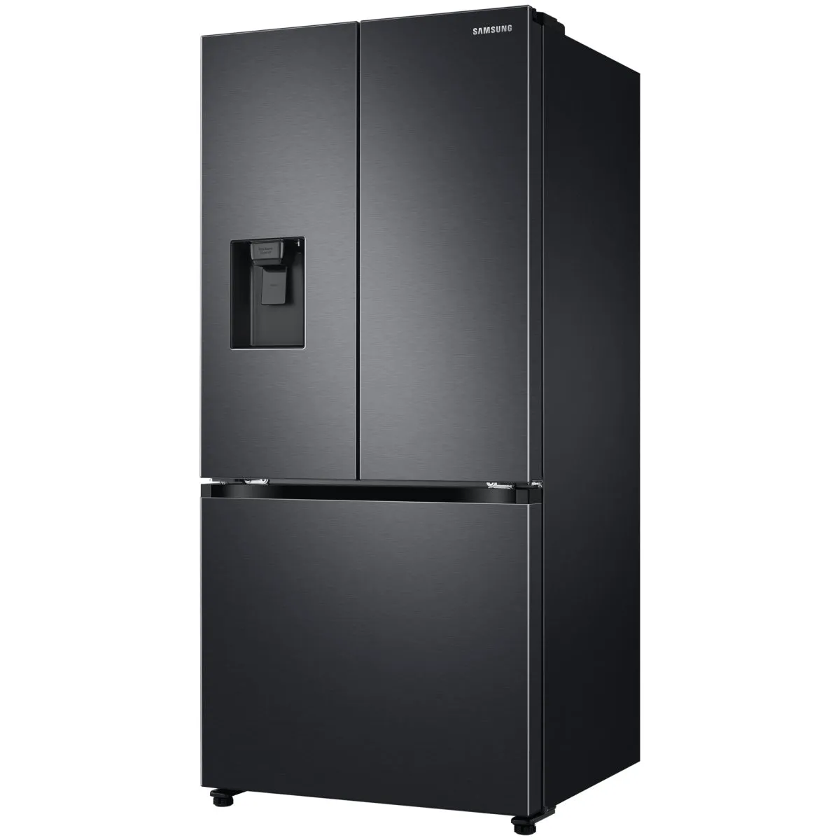 Samsung Refrigerator 3Door French A  , Water Dispenser, 433Lit, Grey
