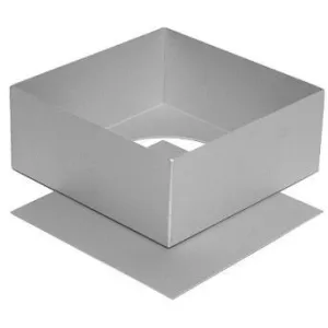 Silverwood 10" Square Cake Tin, Loose Base
