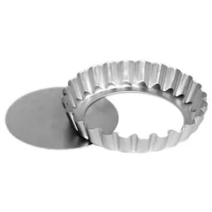 Silverwood 9cm Continental Flan Tin, Loose Base