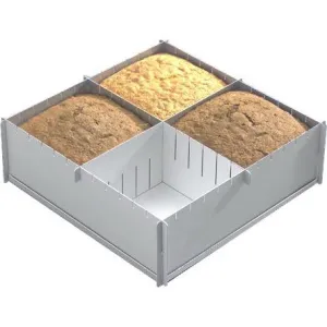 Siverwood 12" Multi Size Square Cake Tin