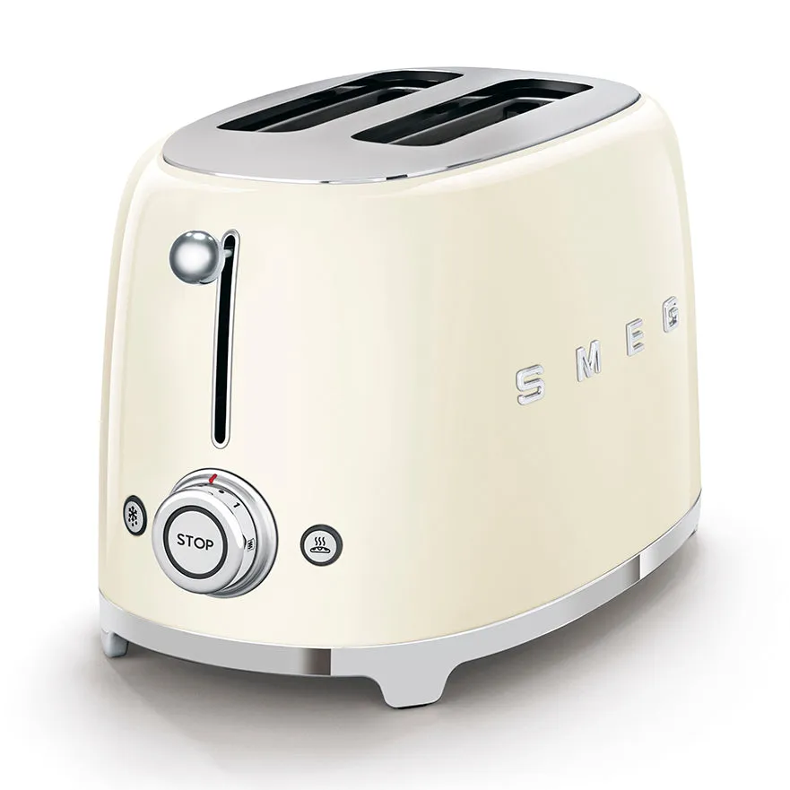 Smeg 2 Slot Toaster - All Colours