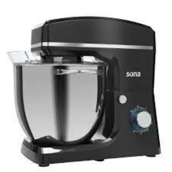 Sona Stand Mixer, 12Lit, 2000Watts, Stainless Steel