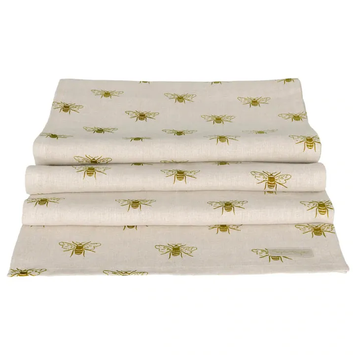 Sophie Allport Bees Linen Table Runner