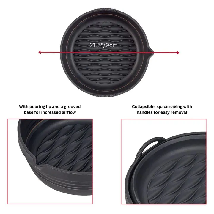 Tala Silicone Round Collapsible Air Fryer Liner