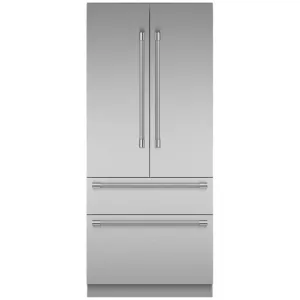 Thermador Freedom Collection T36BT120NS 36" Built-In French Door Refrigerator SS