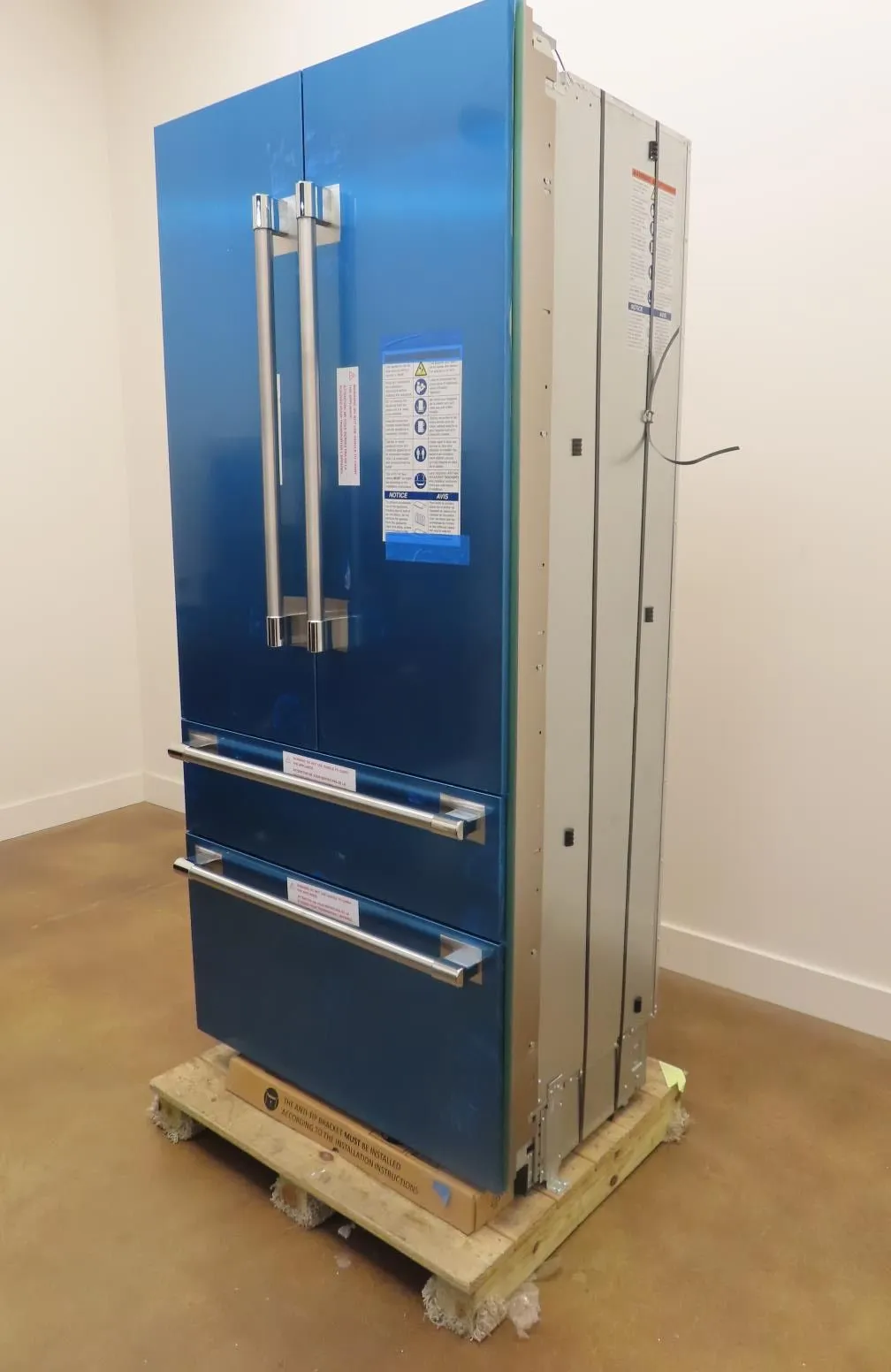 Thermador Freedom Collection T36BT120NS 36" Built-In French Door Refrigerator SS