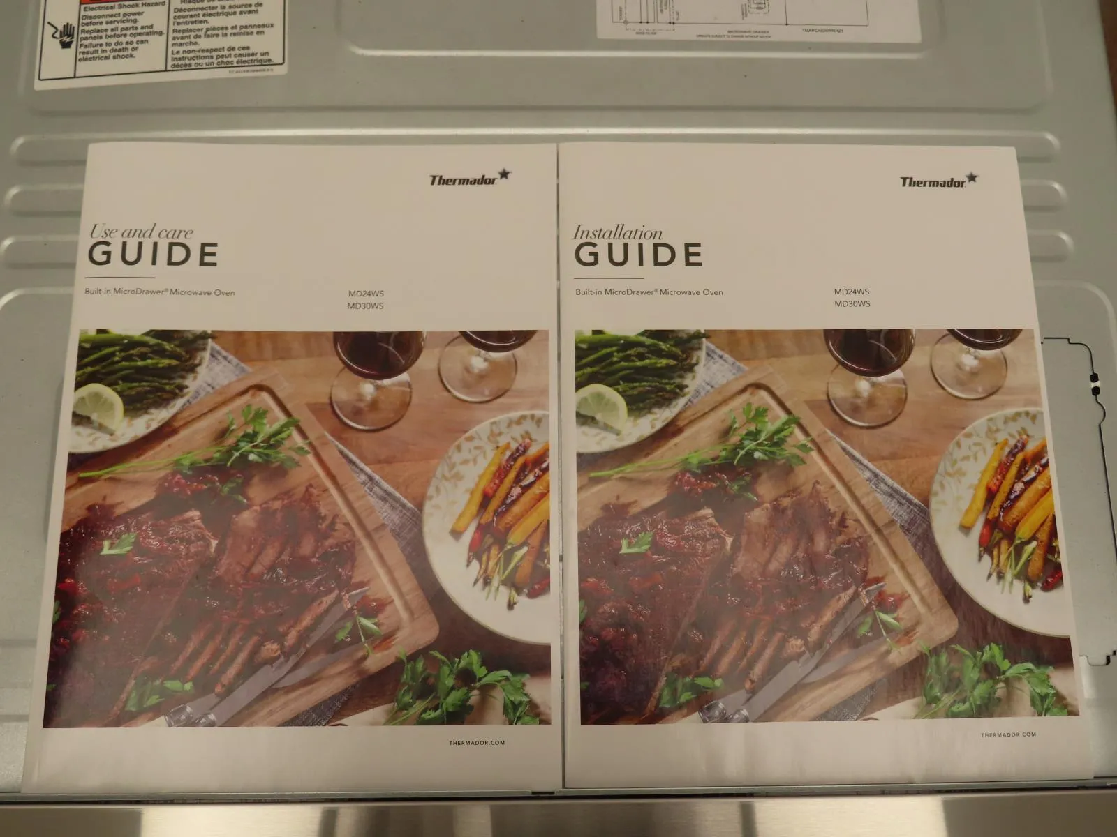 Thermador Masterpiece Series MD24WS 24" Built In Microwave Full Warranty
