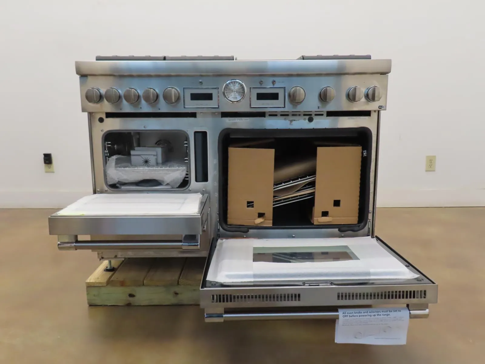 Thermador PRD48WDSGU 48" Pro Grand Home Connect Dual Fuel Range Stainless Steel