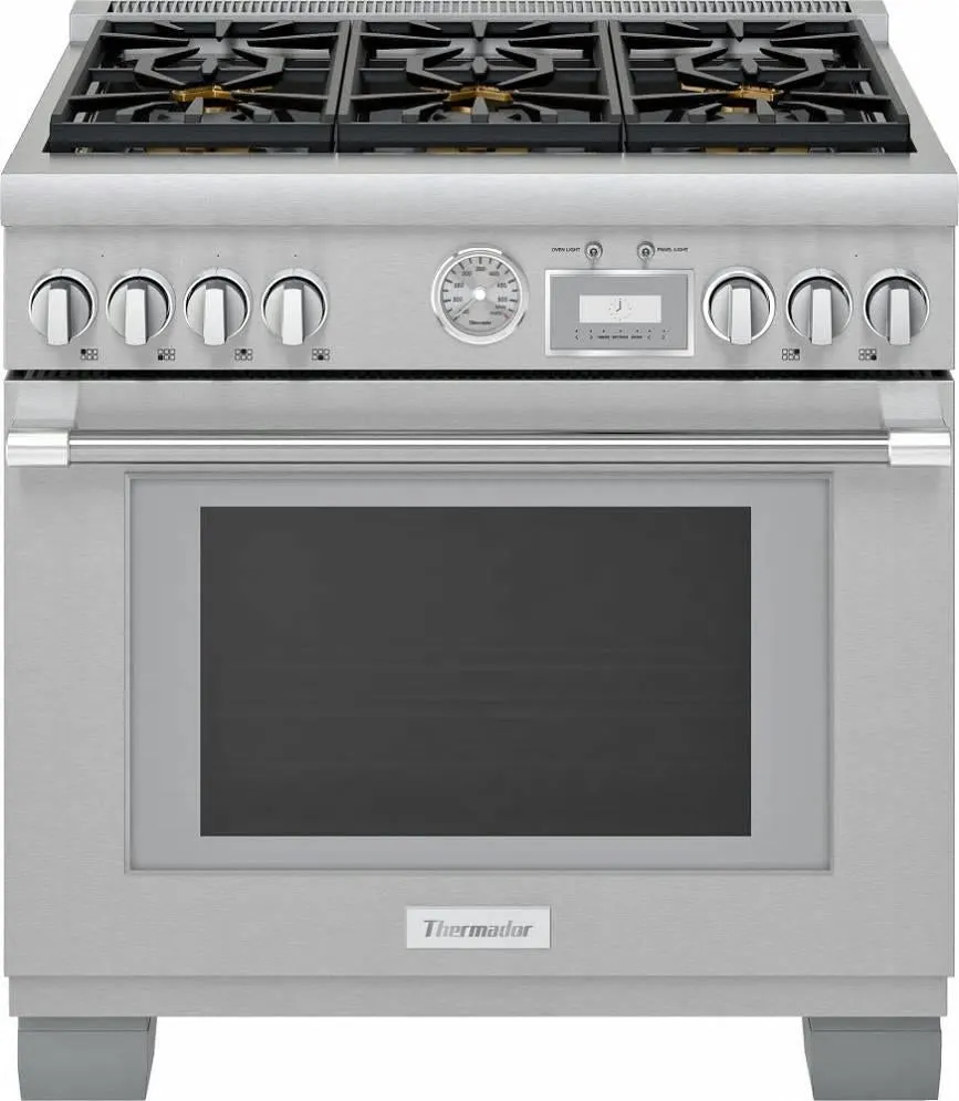 Thermador Pro Grand Professional Series PRD366WGU 36" Pro-Style Dual Fuel Range
