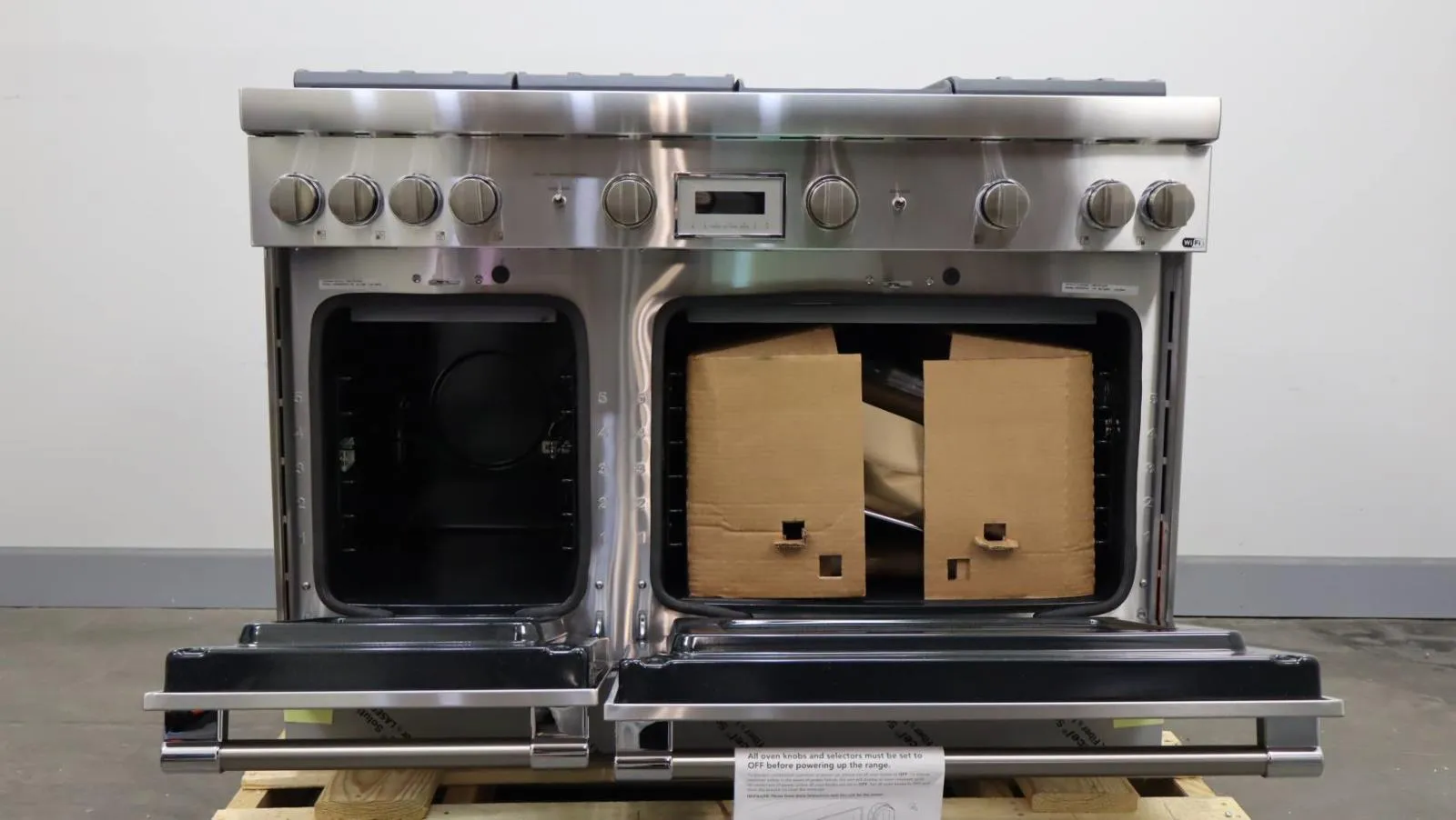 Thermador Pro Harmony 48" Home Connect Freestanding Dual Fuel Range PRD486WDHU