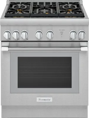 Thermador Pro Harmony PRG305WH 30'' Pro-Style Convection Gas Range Images
