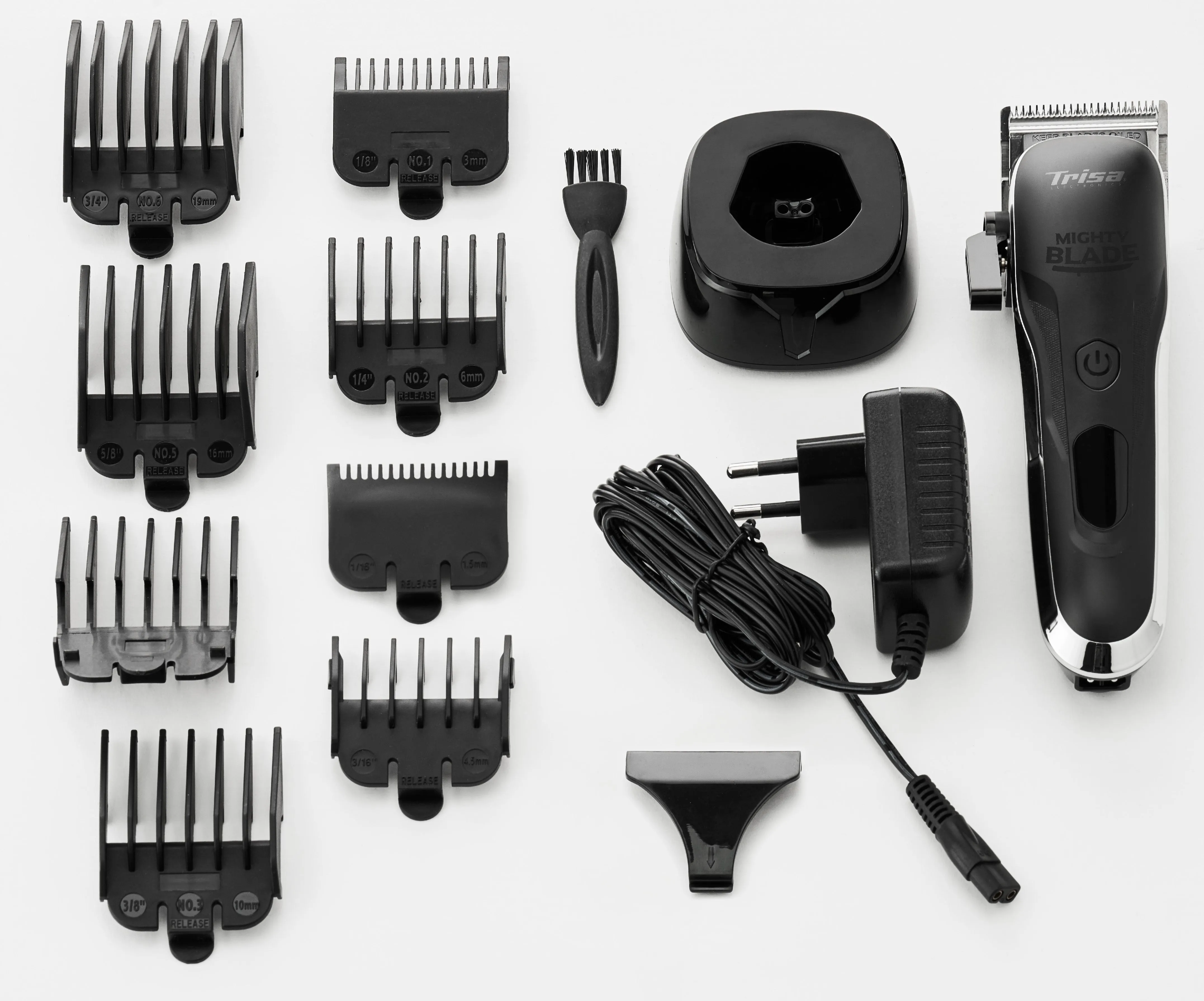 Trisa Hair Cutter, Mighty Blade, Black