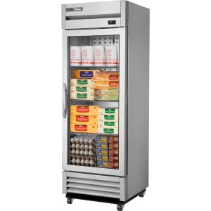 True Manufacturing Commercial T19GHCFGD01 Reach-In Glass Swing Door Refrigerator With Hydrocarbon Refrigerant~Framed Glass Door Version 01