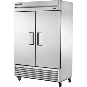 True Manufacturing Commercial T49FHC Reach-In Solid Swing Door Freezer With Hydrocarbon Refrigerant
