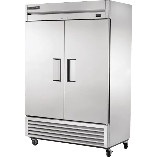 True Manufacturing Commercial T49FHC Reach-In Solid Swing Door Freezer With Hydrocarbon Refrigerant