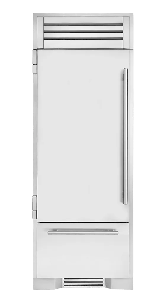 True Residential TR30RBFLSSA 30 Inch Solid Stainless Door Left Hinge Refrigerator With Bottom Freezer