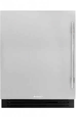 True Residential TUBADA24LSAS 24 Inch Solid Stainless Door Left Hinge Ada Height Undercounter Beverage Center