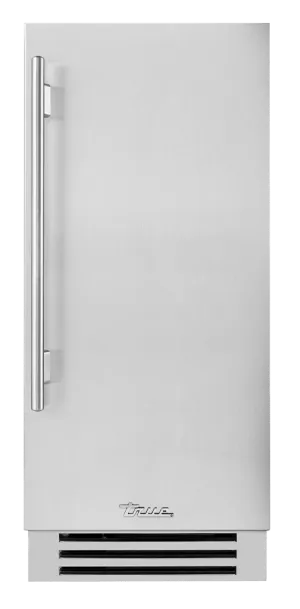 True Residential TUI15RSSD 15 Inch Solid Stainless Door Right Hinge Clear Ice Machine