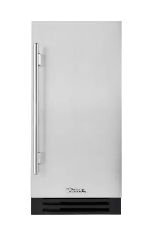 True Residential TUIADA15RSAS 15 Inch Solid Stainless Door Right Hinge Ada Height Clear Ice Machine