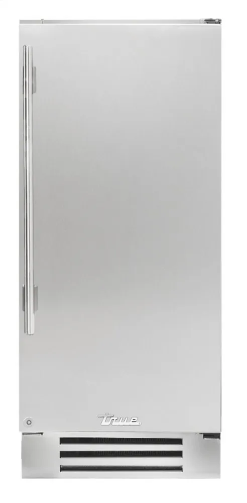 True Residential TUR15RSSC 15 Inch Solid Stainless Door Right Hinge Undercounter Refrigerator