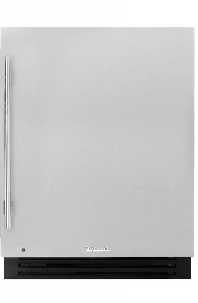 True Residential TUWADA24RSAS 24 Inch Single Zone Solid Stainless Door Right Hinge Ada Height Undercounter Wine Cabinet