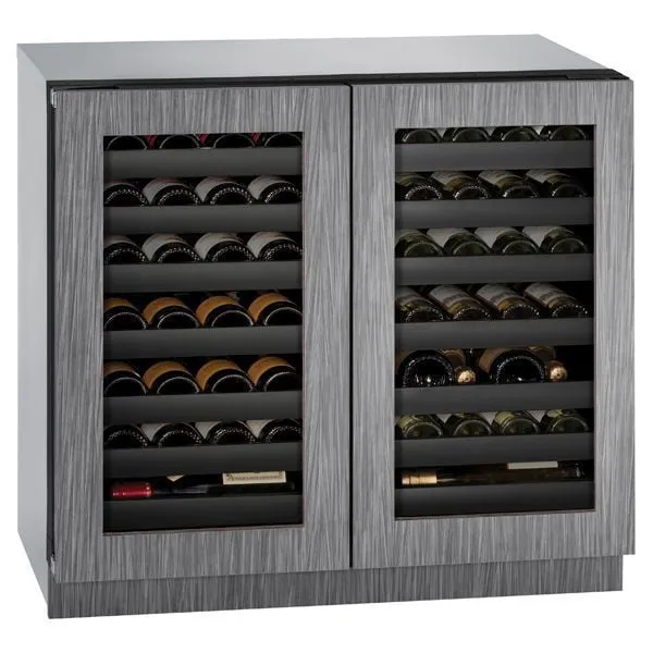 U-Line U3036WCWCINT00B 3036Wcwc 36" Dual-Zone Wine Refrigerator With Integrated Frame Finish (115 V/60 Hz Volts /60 Hz Hz)