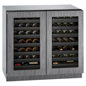 U-Line U3036WCWCINT00B 3036Wcwc 36" Dual-Zone Wine Refrigerator With Integrated Frame Finish (115 V/60 Hz Volts /60 Hz Hz)