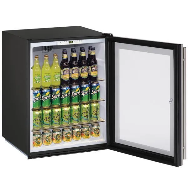 U-Line UADA24RGLS13B 24" Refrigerator With Stainless Frame Finish (115 V/60 Hz Volts /60 Hz Hz)
