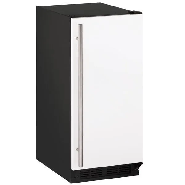 U-Line UBI1215W00B Bi1215 15" Crescent Ice Maker With White Solid Finish (115 V/60 Hz Volts /60 Hz Hz)