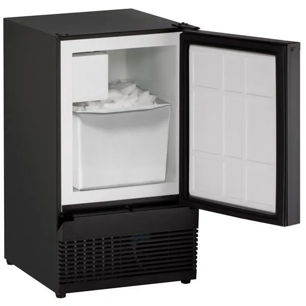U-Line UBI98B00A Bi98 15" Crescent Ice Maker With Black Solid Finish (115 V/60 Hz Volts /60 Hz Hz)