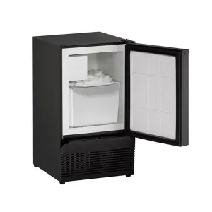 U-Line UBI98B00A Bi98 15" Crescent Ice Maker With Black Solid Finish (115 V/60 Hz Volts /60 Hz Hz)