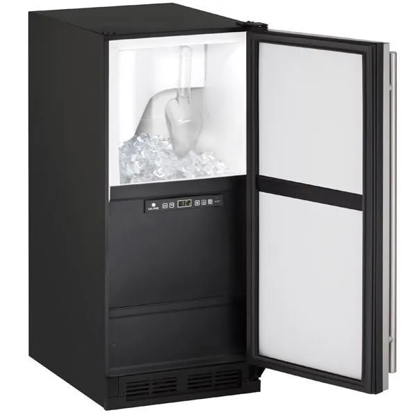 U-Line UCLR1215S00B Clr1215 15" Clear Ice Machine With Stainless Solid Finish, No (115 V/60 Hz Volts /60 Hz Hz)