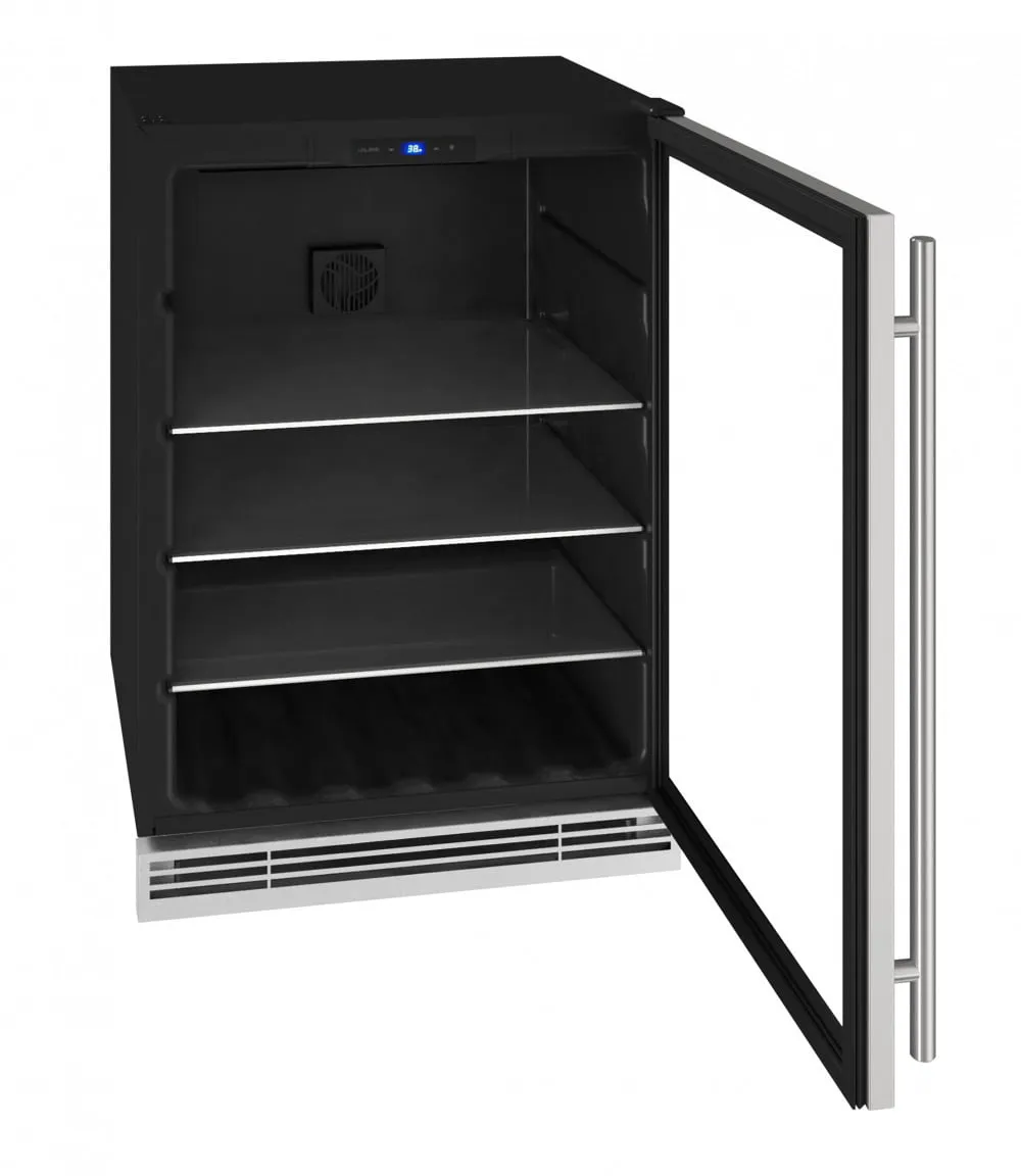 U-Line UHBV024SG01A Hbv024 24" Beverage Center With Stainless Frame Finish (115 V/60 Hz Volts /60 Hz Hz)