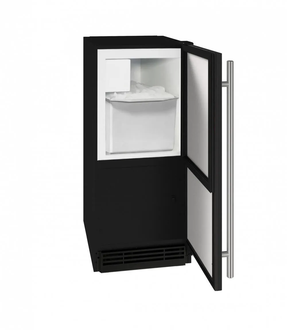 U-Line UHCR115BS01A Hcr115 15" Crescent Ice Maker With Black Solid Finish (115V/60 Hz Volts /60 Hz Hz)