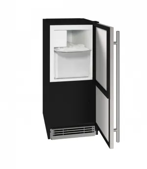 U-Line UHCR115SS01B Hcr115 15" Crescent Ice Maker With Stainless Solid Finish (115 V/60 Hz Volts /60 Hz Hz)