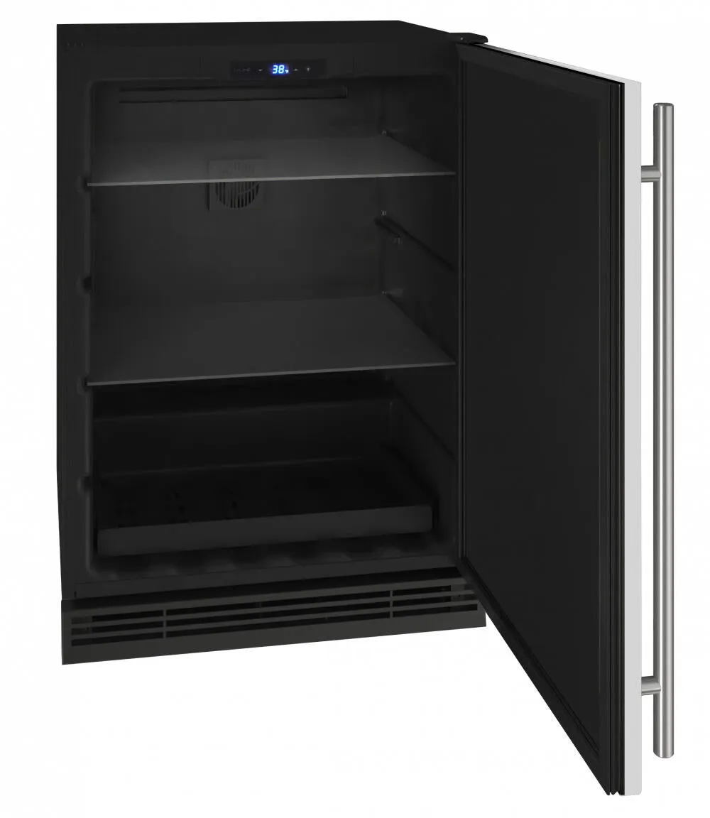 U-Line UHRE124WS01A Hre124 24" Refrigerator With White Solid Finish (115V/60 Hz Volts /60 Hz Hz)