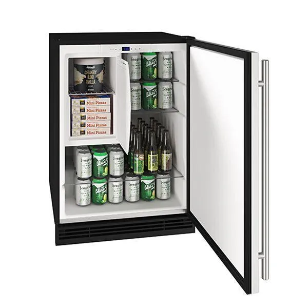 U-Line UHRF124SS01A 24" Refrigerator/Freezer With Stainless Solid Finish (115 V/60 Hz Volts /60 Hz Hz)